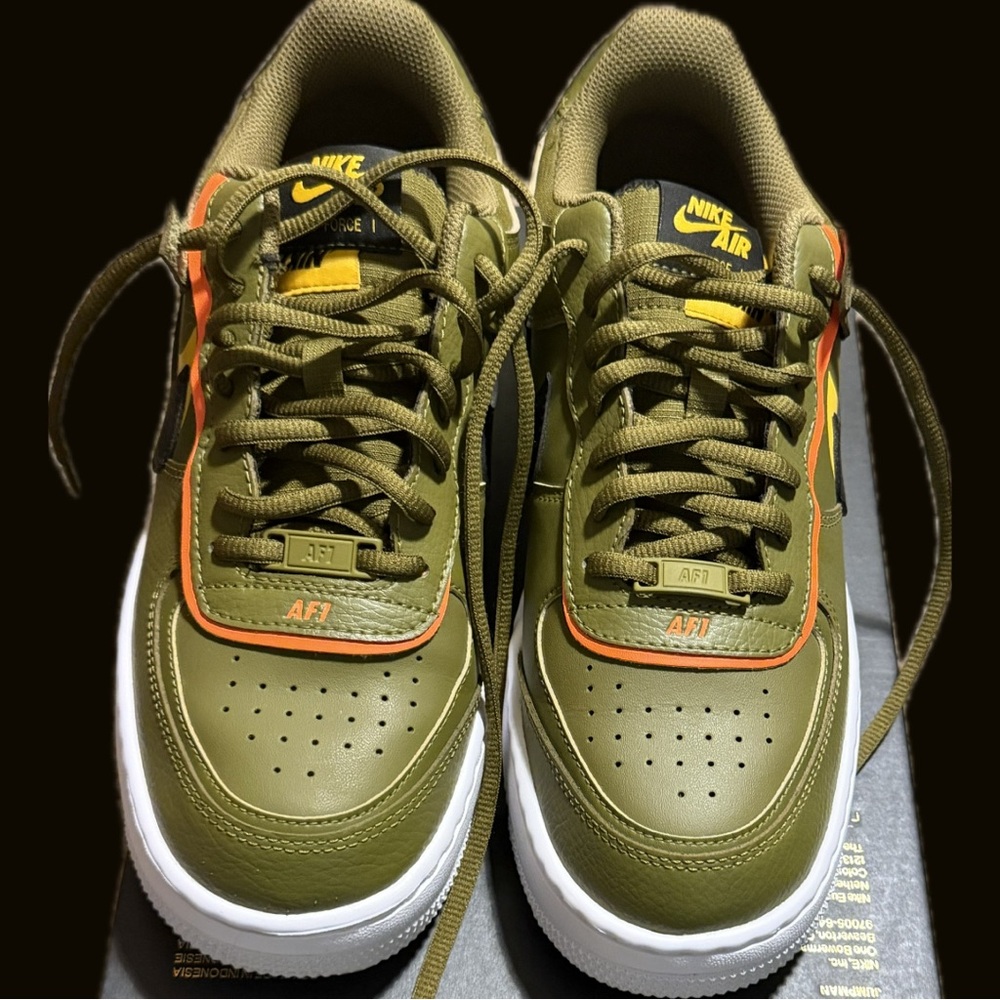 Nike Air Force 1 Low Shadow-Olive Flak